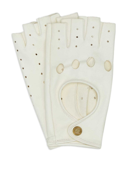 Vlogo signautre leather gloves