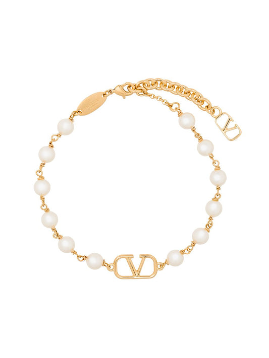 Vlogo signature pearl bracelet