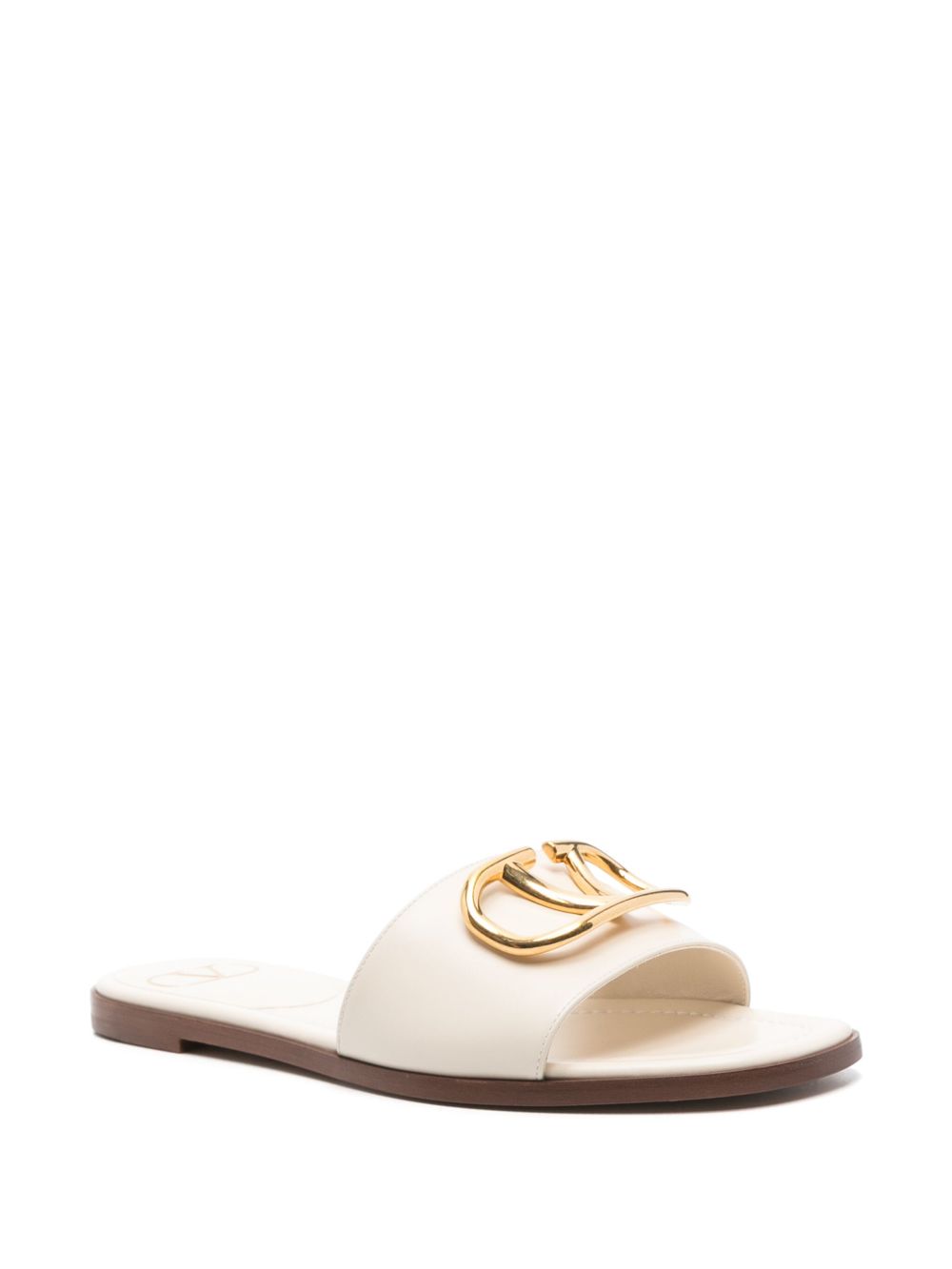 Vlogo signature leather sandals