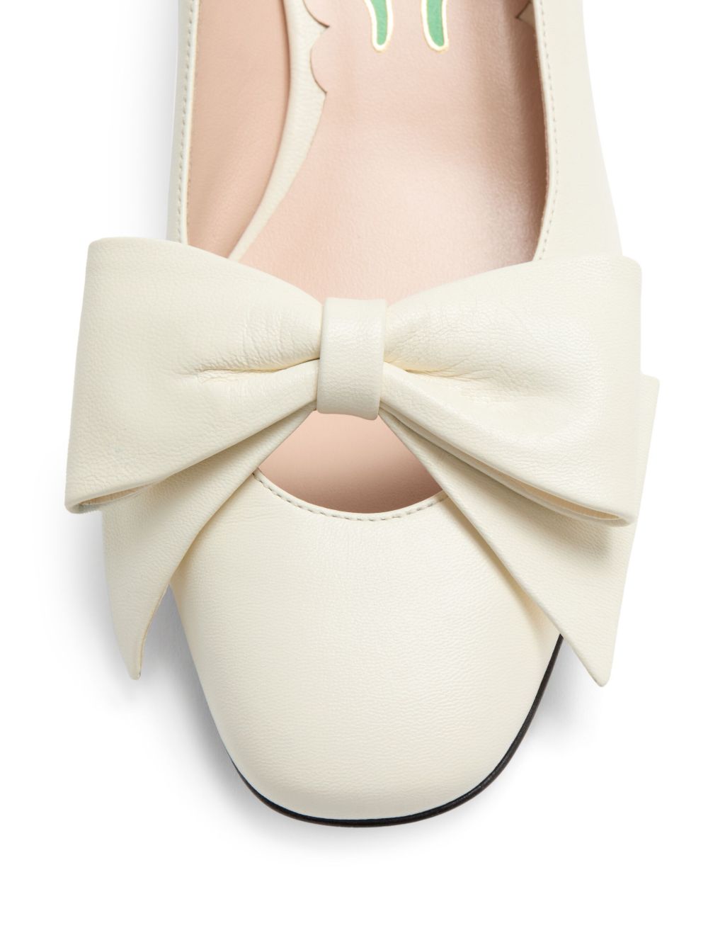 Bowow leather pumps