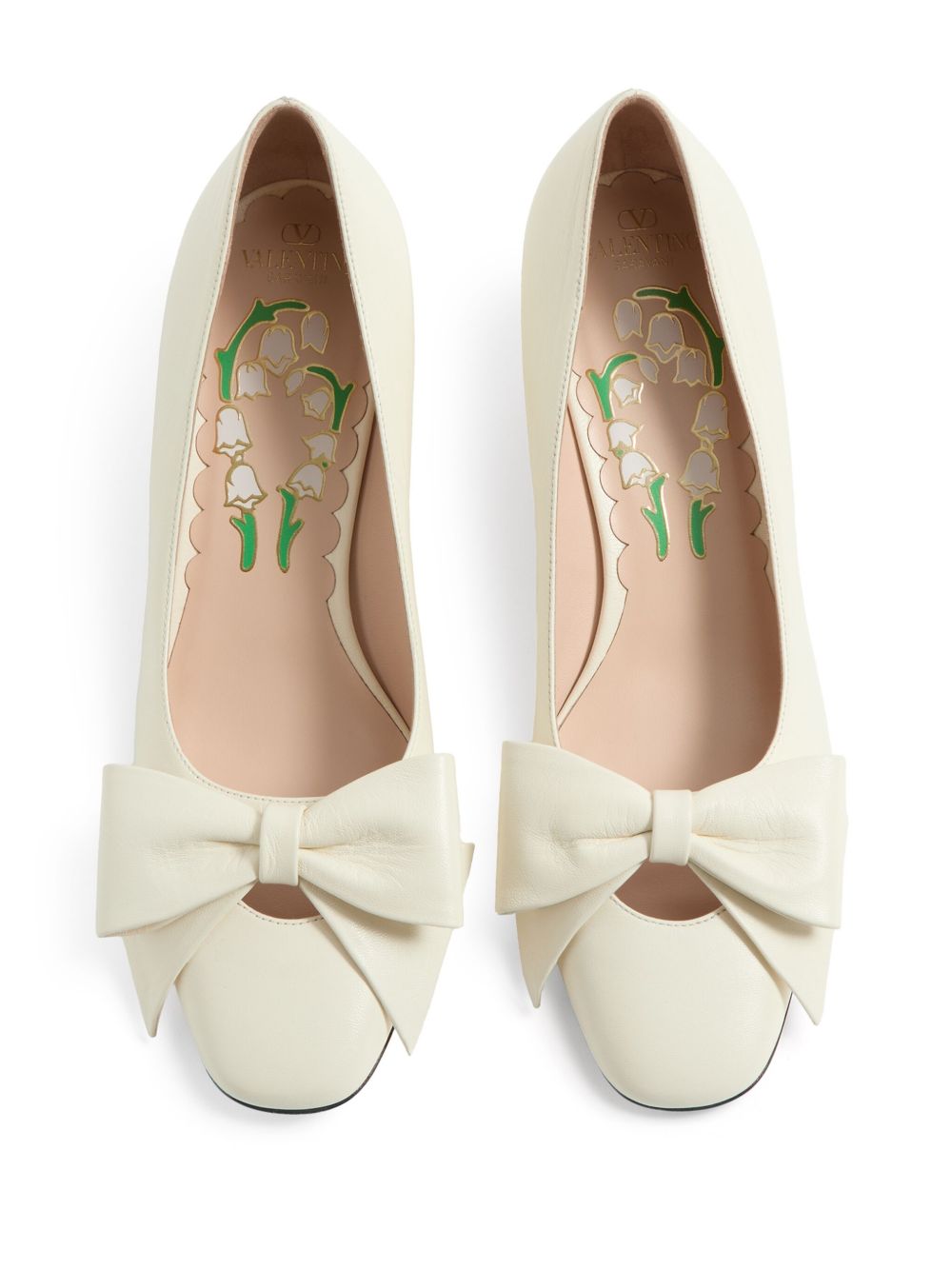 Bowow leather pumps