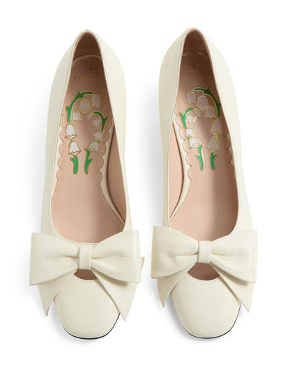 Bowow leather pumps