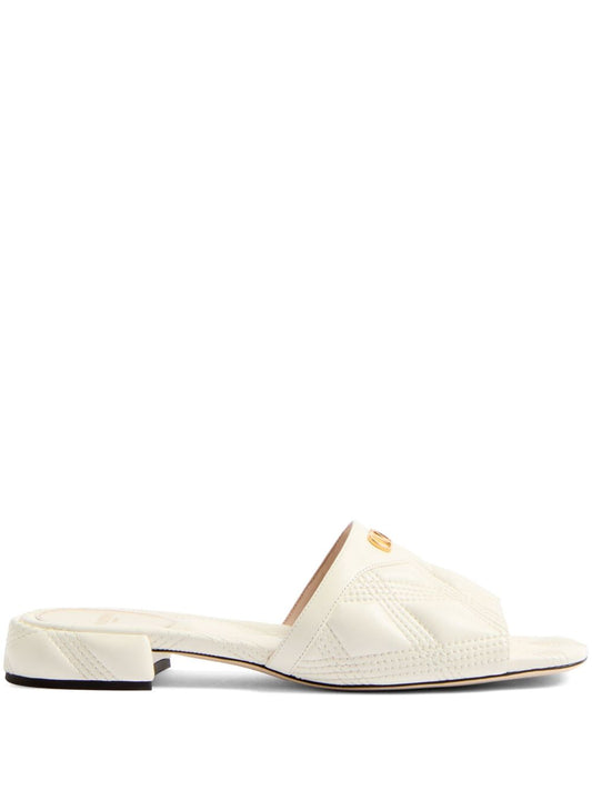 Quiltie 67 leather sandals
