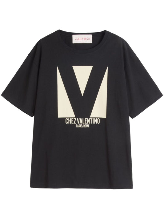 Chez valentino cotton t-shirt