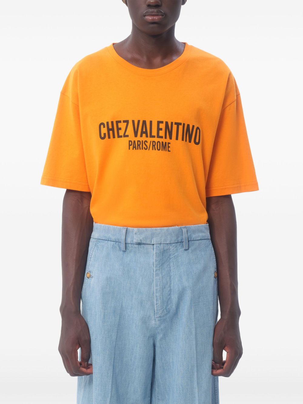 Chez valentino cotton t-shirt