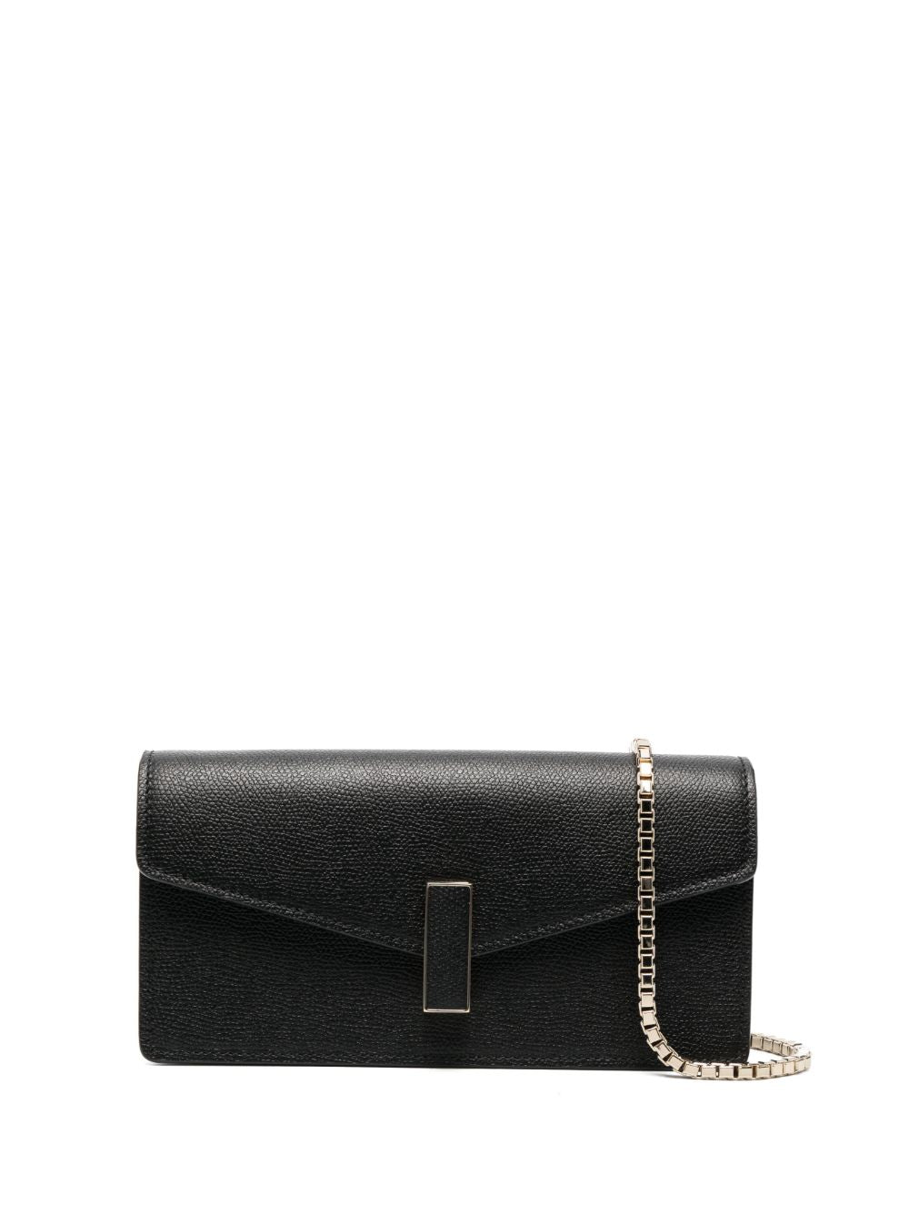 Iside leather clutch