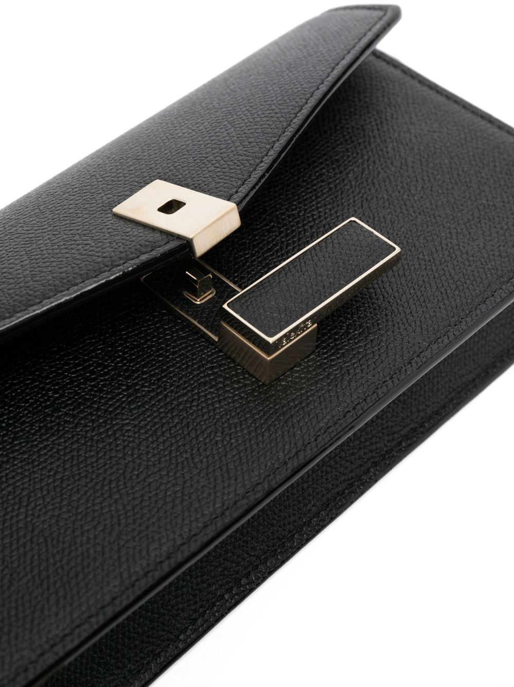 Iside leather clutch