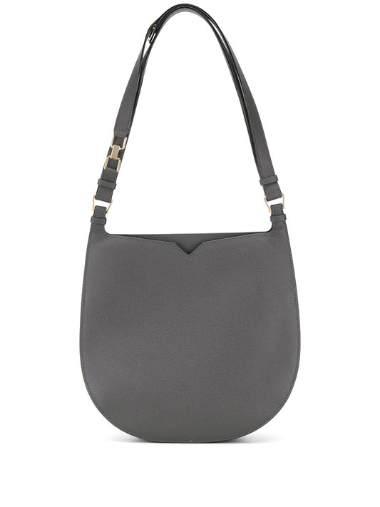 Weekend small leather hobo bag