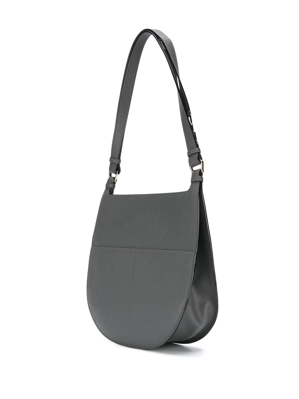 Weekend small leather hobo bag