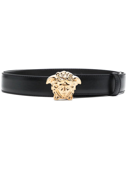 La medusa leather belt