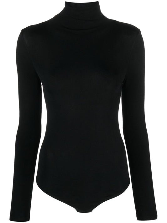 High-neck bodysuit