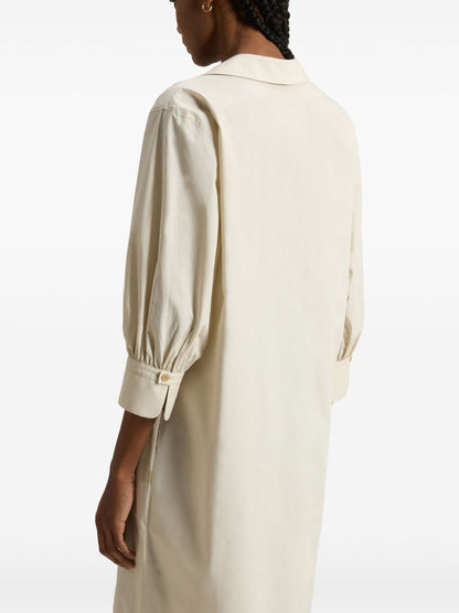 Cotton tunic dress