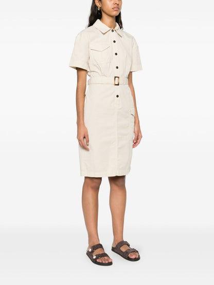 Cotton shirt dress