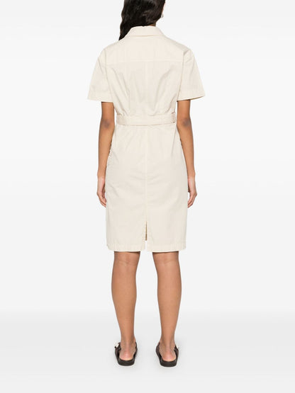 Cotton shirt dress