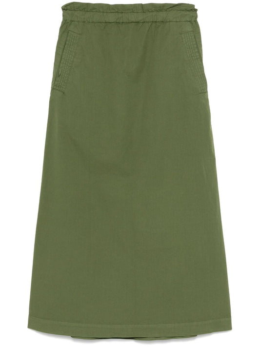 Cotton long skirt