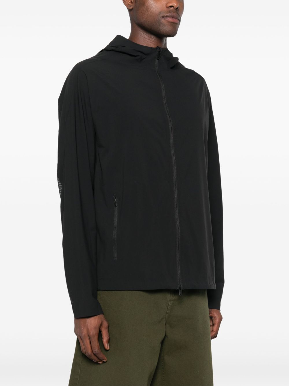 M run hooded jacket