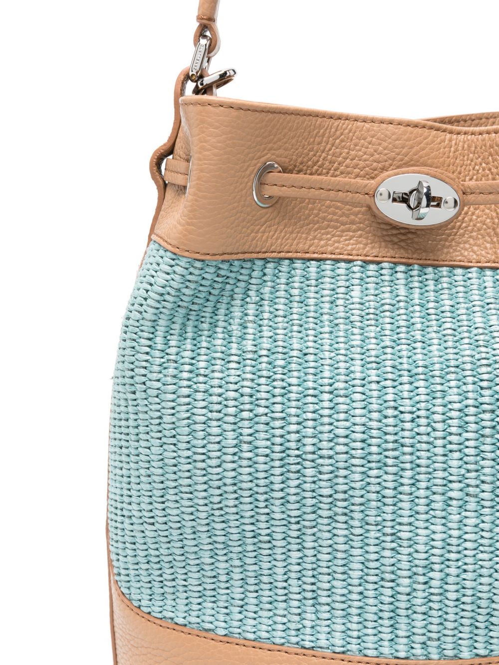 Mondà vimini small bucket bag