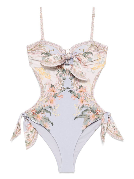 Wylie printed swimsuit