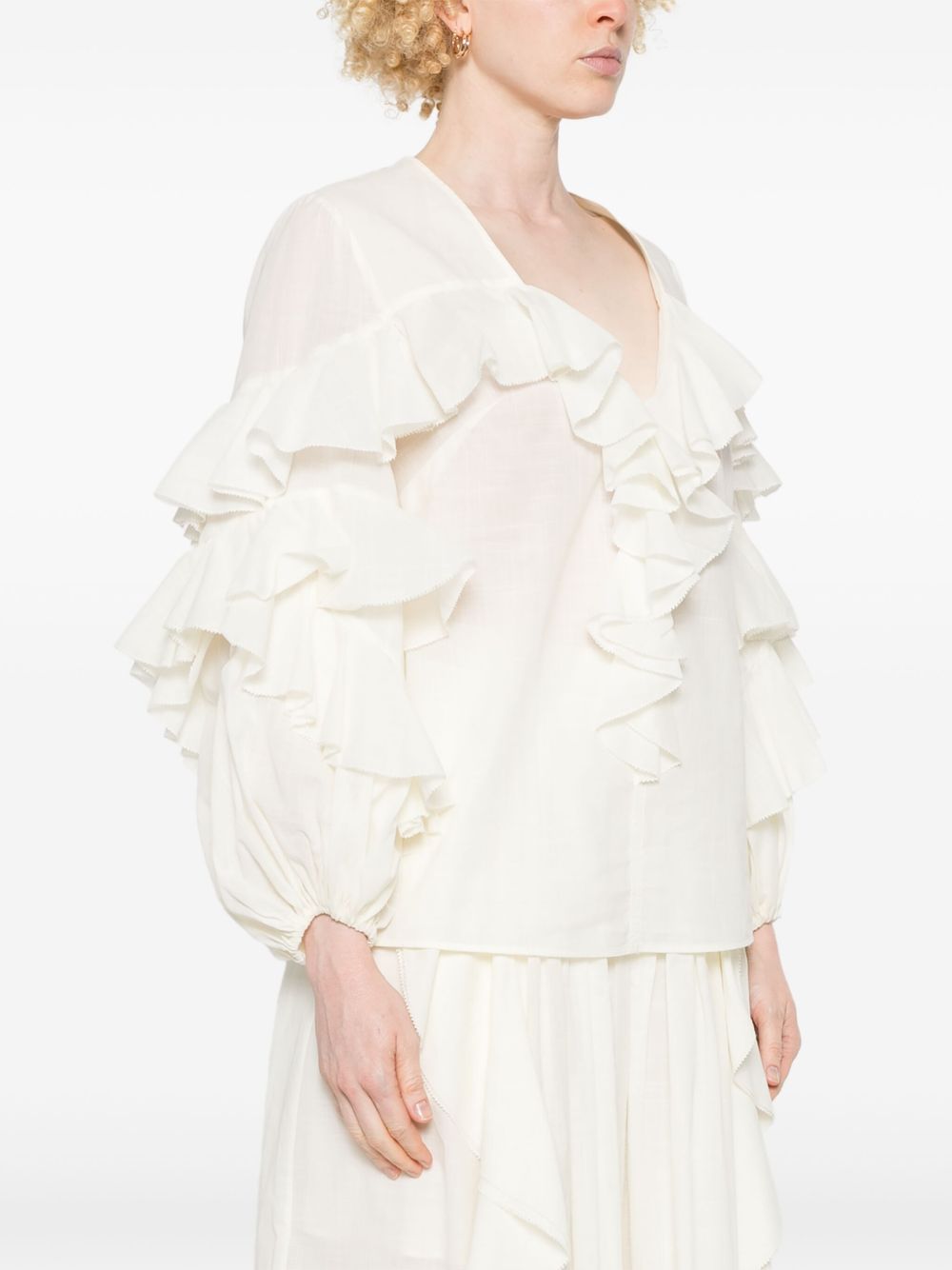 Acacia cotton blouse