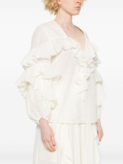 Acacia cotton blouse
