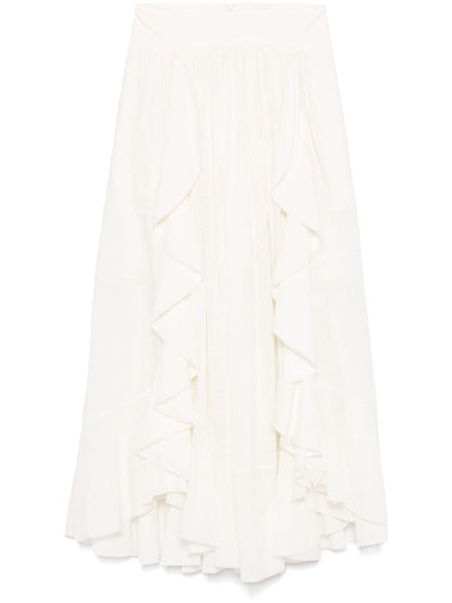 Acacia cotton maxi skirt