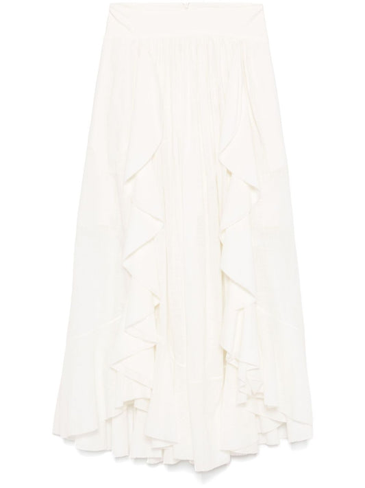 Acacia cotton maxi skirt