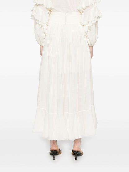 Acacia cotton maxi skirt