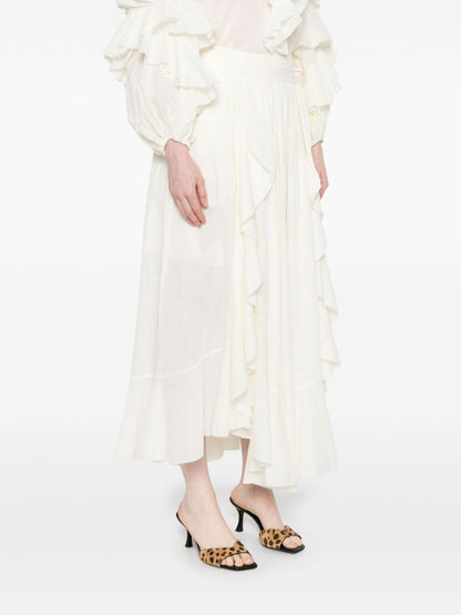 Acacia cotton maxi skirt