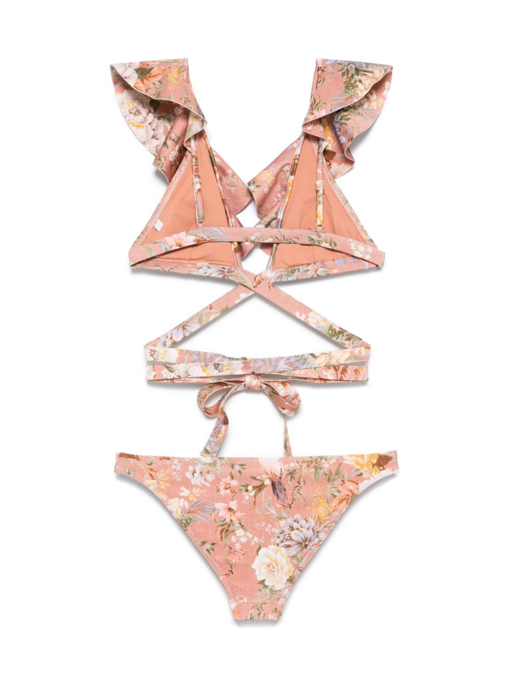 Tallow printed bikini set