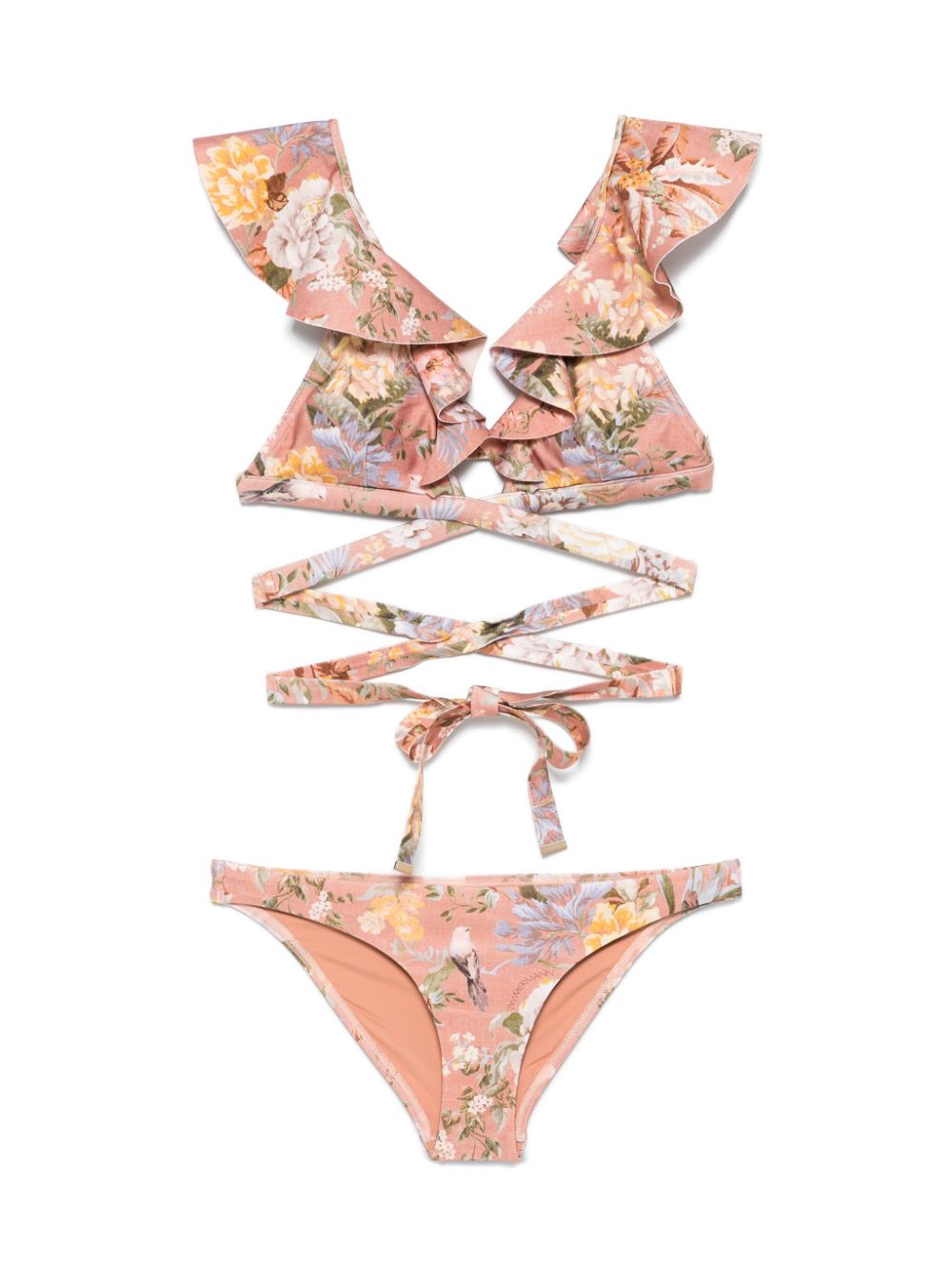 Tallow printed bikini set