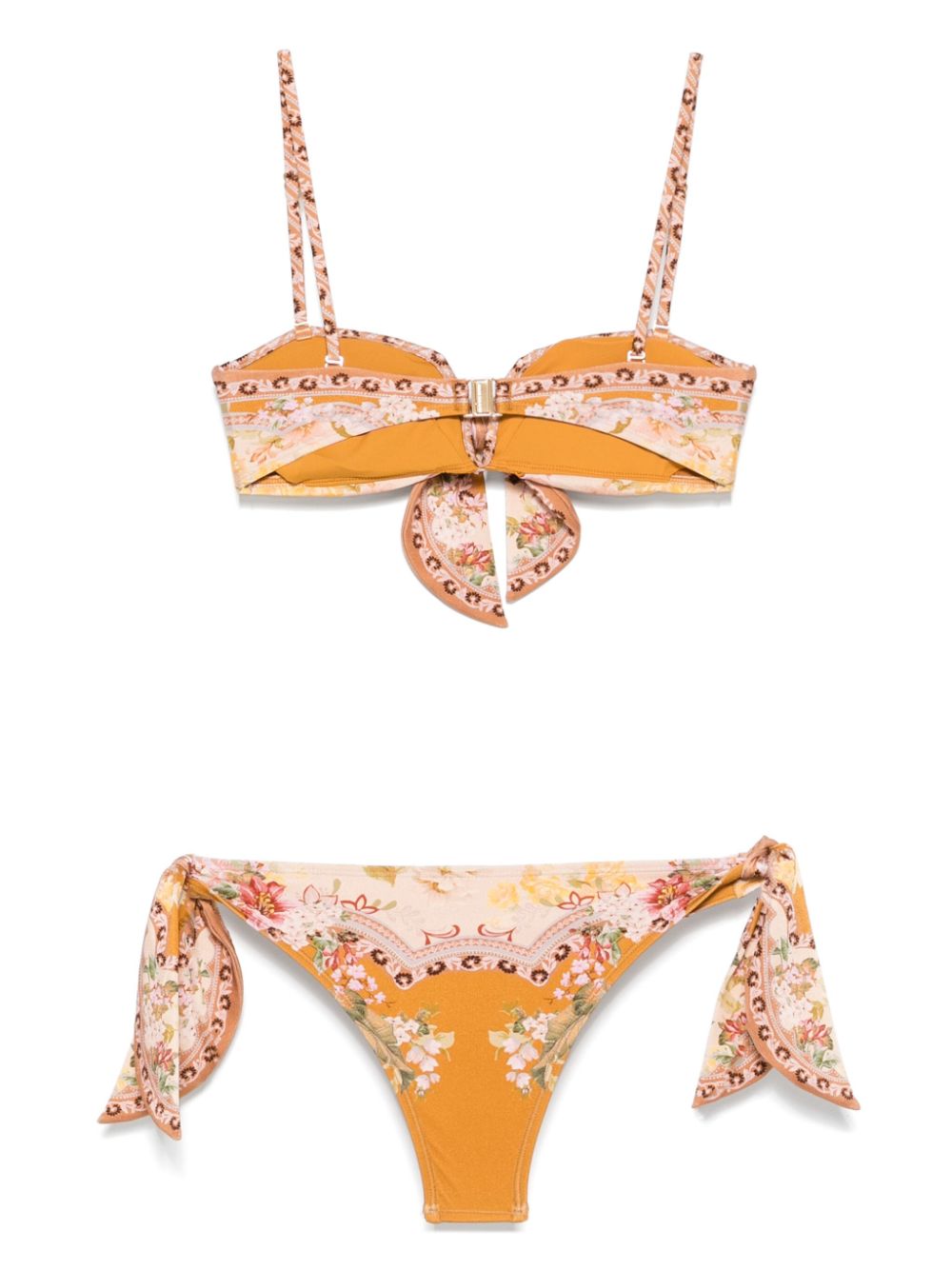 Wylie printed bikini set