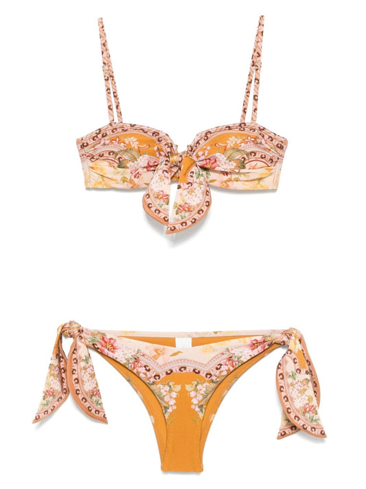 Wylie printed bikini set